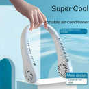 Neck Bladeless Fan Mini Ultra Long Life Portable Lazy Silent Fan