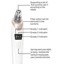 Face Vacuum Suction Blackhead Remover Pore Cleaner | Electric Deep Cleansing Tool for Nose & Face