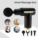 Massage Gun 5 In 1 Multifunctional Electric Full Body Massage Equipment Set - 6 Speeds With 4 Massage Heads For Deep Tissue Relief And Relaxation (Random Color)