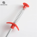 Stainless Steel Hair Catching Drain Cleaner Wire Spring Stick