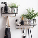 CRISS-CROSS WALL UTILITY SHELF