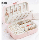 FAUX LEATHER JEWELRY ORGANIZER