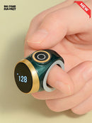 SMART WATERPROOF DIGITAL ZIKR TASBEEH RING – BLUETOOTH 5 PRAYER TIME REMINDER SMART WEARABLE COUNTER